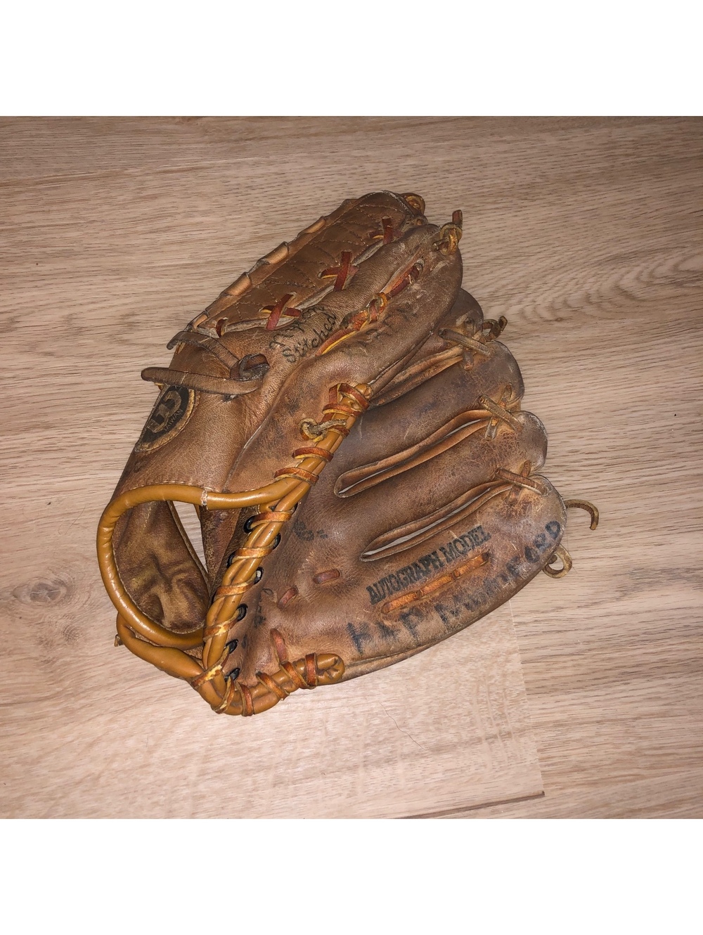 WILSON MARK FIDRYCH THE BIRD A2264 VINTAGE BASEBALL GLOVE MITT LEATHER